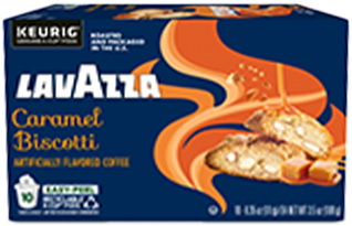 Keurig K-Cup® con biscotti de caramelo