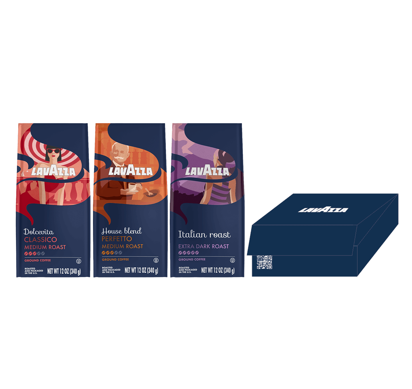 Dolcevita Ground Coffee Gift Box